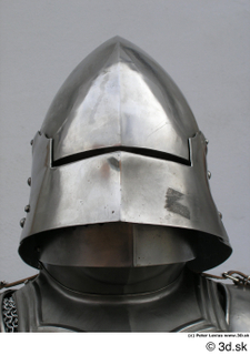 Photos Medieval Knight in plate armor 20 head helmet knight…